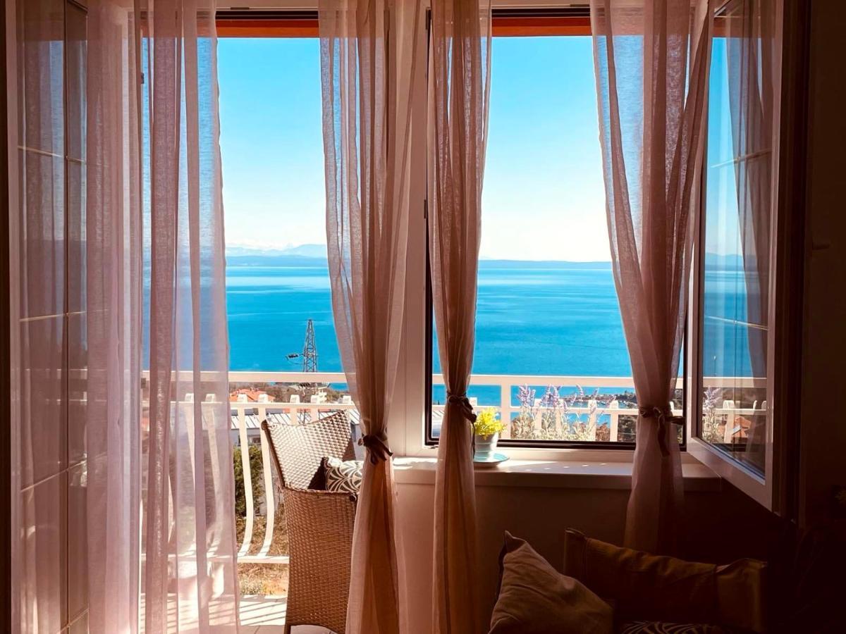 Cozy Apartment Bosnjak Near Opatija, With Sea View Terrace, Air Condition, Free Private Parking Ičići Eksteriør bilde