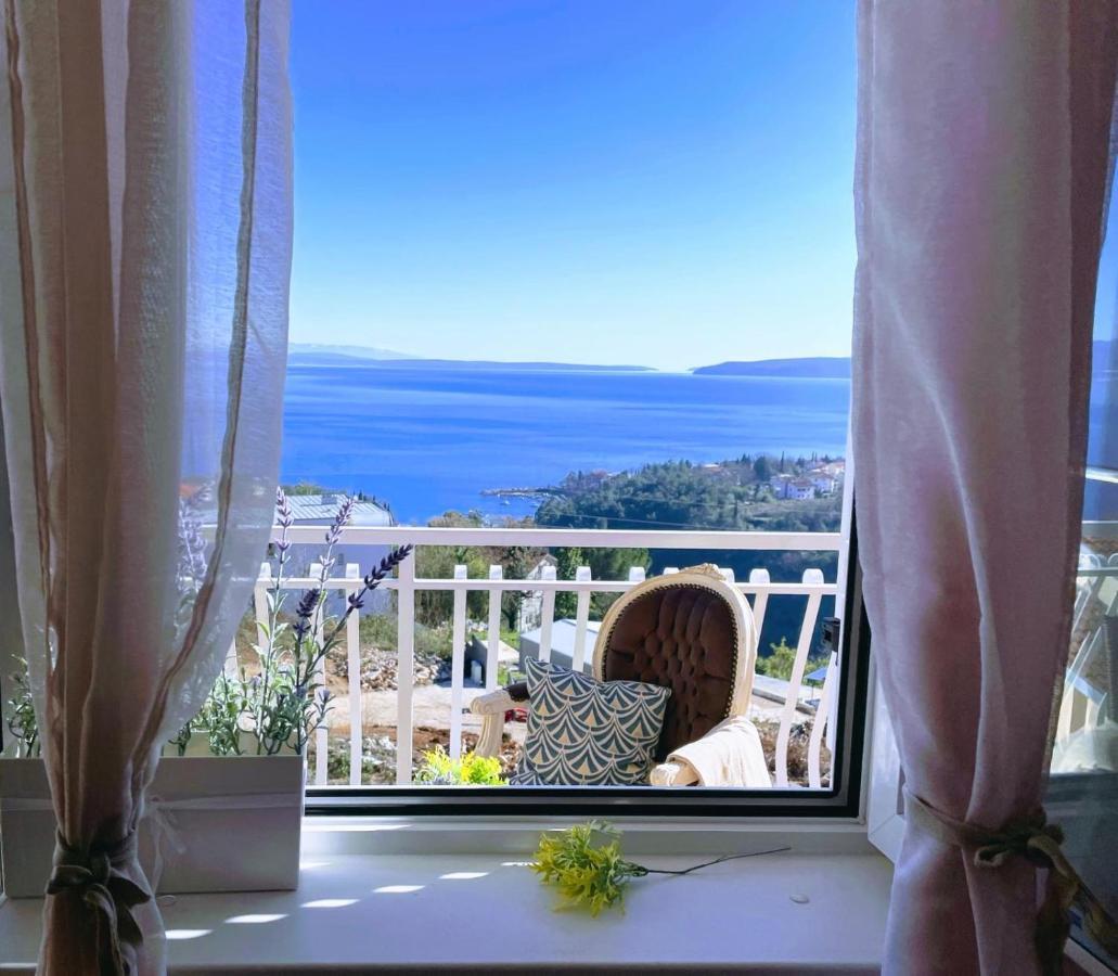 Cozy Apartment Bosnjak Near Opatija, With Sea View Terrace, Air Condition, Free Private Parking Ičići Eksteriør bilde