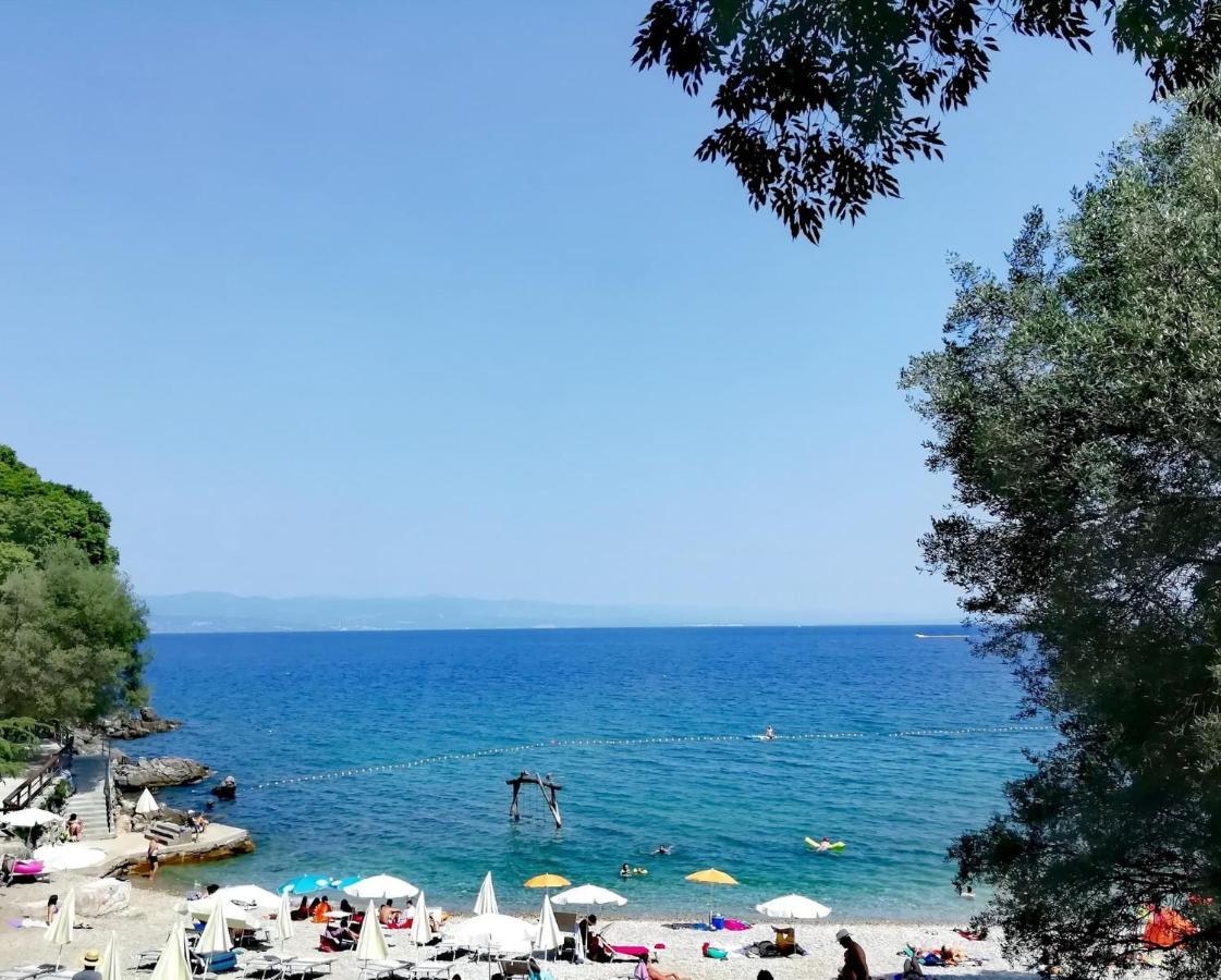 Cozy Apartment Bosnjak Near Opatija, With Sea View Terrace, Air Condition, Free Private Parking Ičići Eksteriør bilde